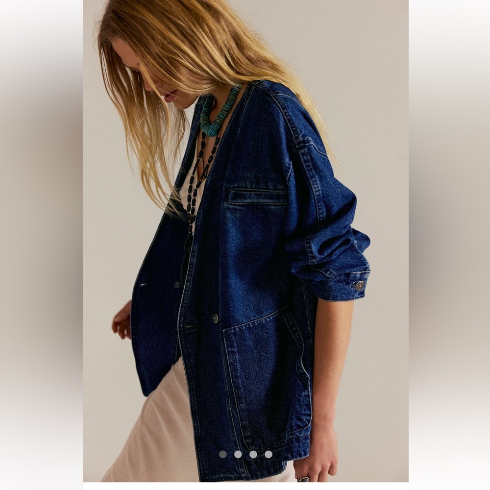 Free People Mathis Denim Jacket - Picture 2 of 8